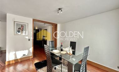 Depto arriendo amoblado 3 dormitorios 3D+2E+1B Las Condes