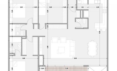 Departamento - Barrio Parque Leloir