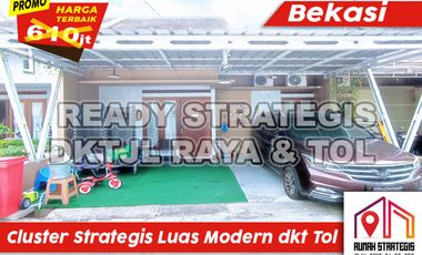 CLUSTER STRATEGIS LUAS DKT SMA 1 TOL & STASIUN BEKASI BATA MERAH