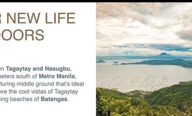 for sale 2br 5.5M (nego) at The Batulao Artscapes in Nasugbu,Batangas