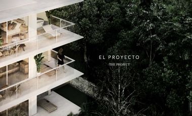 Departamento vista al mar, 4 habitaciones, alberca privada y jardin, frente