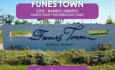 Terreno en  venta Funes Town