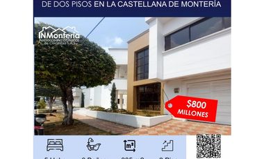 VENTA DE CASA DE DOS PISOS EN LA CASTELLANA DE MONTERA