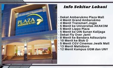 Tanah Lokasi Strategis dan Premium di Yogyakarta Bisa Dibangun Hotel