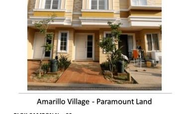 Cluster Amarillo Village Ready Stock Desain Bagus @Paramount Land di Tangerang