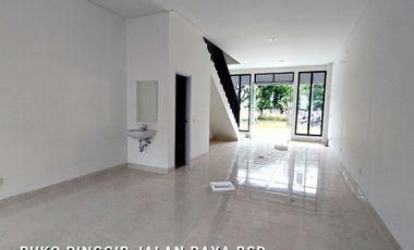 RUKO PINGGIR JALAN RAYA BSD CITY DEKAT MALL