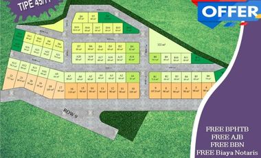 Jual Rumah Malang TIPE 45/77 View Bukit Katu Fasum Lengkap