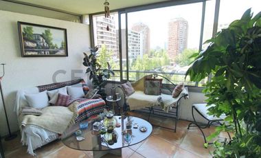 SE VENDE DEPARTAMENTO EN LAS CONDES 4 DORMITORIOS