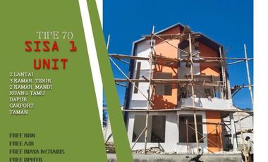 Rumah hunian 2 Lantai dengan view mantap!!