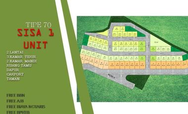 Rumah hunian 2 Lantai dengan view mantap!!