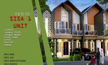 Rumah hunian 2 Lantai dengan view mantap!!