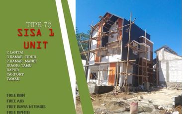 Rumah hunian 2 Lantai dengan view mantap!!