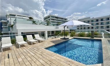 Venta de apartamento con piscina privada en Playa dormida, Santa Marta