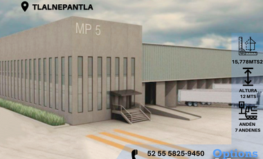 Industrial warehouse for rent, Tlalnepantla