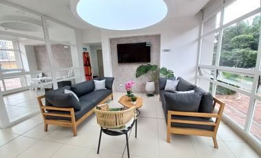 apartamento en arriendo en conjunto bio piso 9. Cod A13608