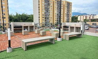 apartamento en arriendo en conjunto bio piso 9. Cod A13608