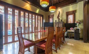 Unique Thai Bali style villa on a land of 1600 Sqm in Bangkok, Thailand