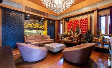 Unique Thai Bali style villa on a land of 1600 Sqm in Bangkok, Thailand
