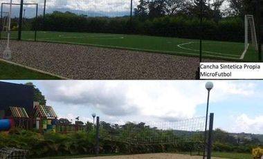 Venta o permuta de parcelas en conjunto  cazadores resort