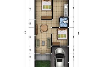 Rumah Minimalis di Jalan Godean KM 5