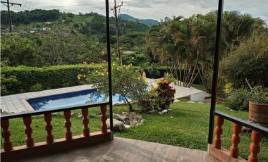 CASA CAMPESTRE EN VENTA EN SANTGUEDA PALESTINA | CASA DE CAMPO