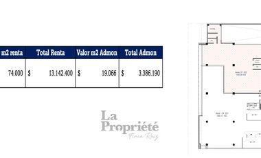 oficina en arriendo en chico norte. Cod A226