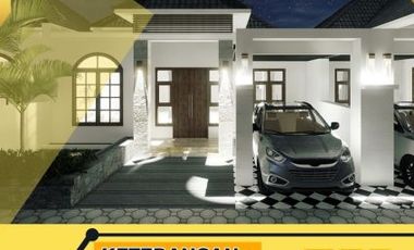 rumah type 50 komplek cluster di garuda sakti