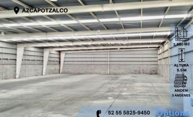 Rent industrial property now in Azcapotzalco