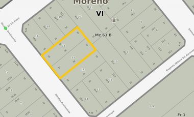venta terreno 600 m² en  paso del rey