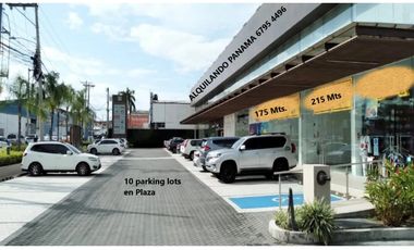 Se Alquilan 3 Exelentes Locales desde 175,215,260 Mts $2.625.oo+Itbms