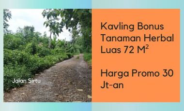 Jual Tanah Murah Strategis Dekat Pesantren type 72 Di Kota Maros Makassar
