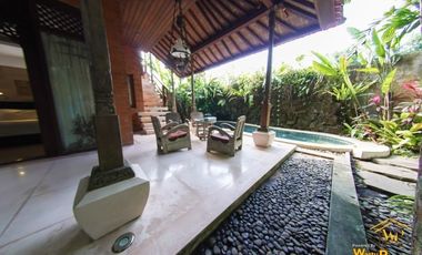 VILLA MEWAH DESAIN ETNIK MINIMALIS DI UBUD