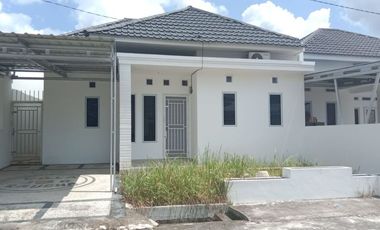 di jual rumah cluster di jl delima kota pekanbaru