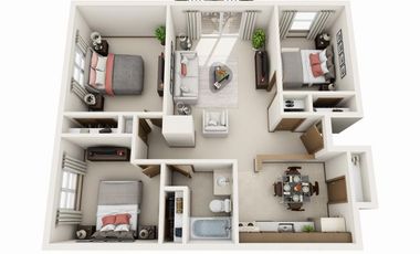 Casa en arriendo de 4 dorm. en Providencia
