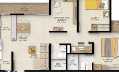 Apartamento nuevo en Santa Ana(MLS#243336)