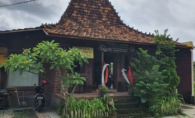 Jual Rumah Joglo Di Goa Gong Jimbaran,Bisa Digunakan Usaha Cafe Lokasi Strategis