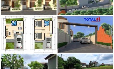 Dijual Rumah 2 Lt Minimalis Ekonomis 50/50 View Sawah 400 Jtan Di Tohpati, Kesiman Kertalangu, Denpasar Timur