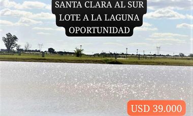 Lote A Laguna En Venta - Santa Clara Al Sur Canning - San Vicente