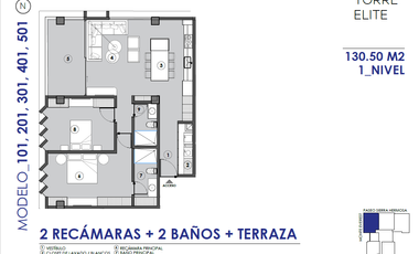 DEPARTAMENTOS DE LUJO EN VENTA ZONA NORTE DE AGUASCALIENTES