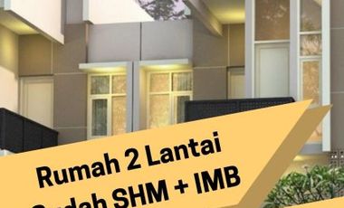 Rumah 2 Lantai Hanya 295jt-an Tipe 40/90 dan 395jt-an Tipe 40/125