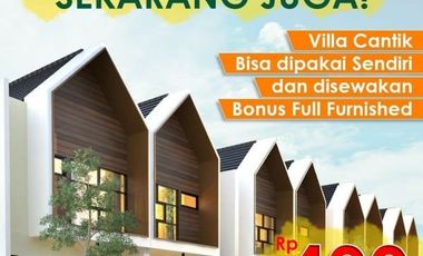 Investasi Villa 2LT Full Furnish Murah di Cipanas Cianjur Hanya 420Jt