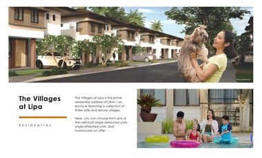 HOUSE AND LOT FOR SALE AT THE VILLAGES AT LIPA CITY, BATANGAS