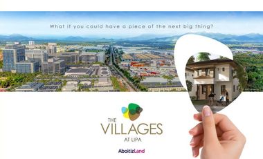 HOUSE AND LOT FOR SALE AT THE VILLAGES AT LIPA CITY, BATANGAS