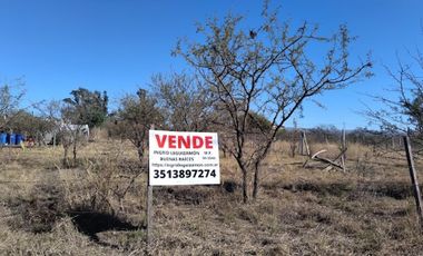 Retasado Venta Paralelos Lotes 7 y 10 Mzana. 14 774,,40m2 c/u Barrio Parque San José en Anisacate U$S20.000.