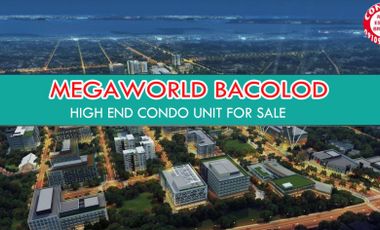 Megaworld Bacolod condo UPPER EAST 2 bedrooms with balcony