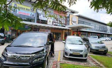 Ruko Posisi posisi tampak jalan di Fresh Market Bintaro jaya, RH-8374