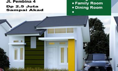 rumah subsidi tanpa dp di rumbai