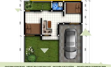 Rumah Dijual di Malang Tipe 25/72 View Katu Free Biaya