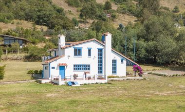 finca en venta en vía suesca-santa rosa, vereda guita. Cod V9763475