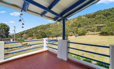 finca en venta en vía suesca-santa rosa, vereda guita. Cod V9763475